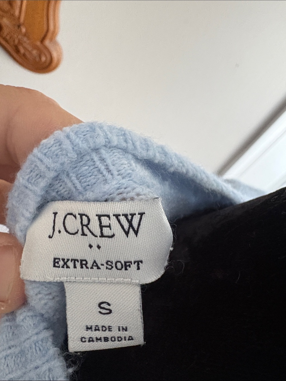 J. Crew Pale Blue Crewneck Sweater - Picture 2 of 12
